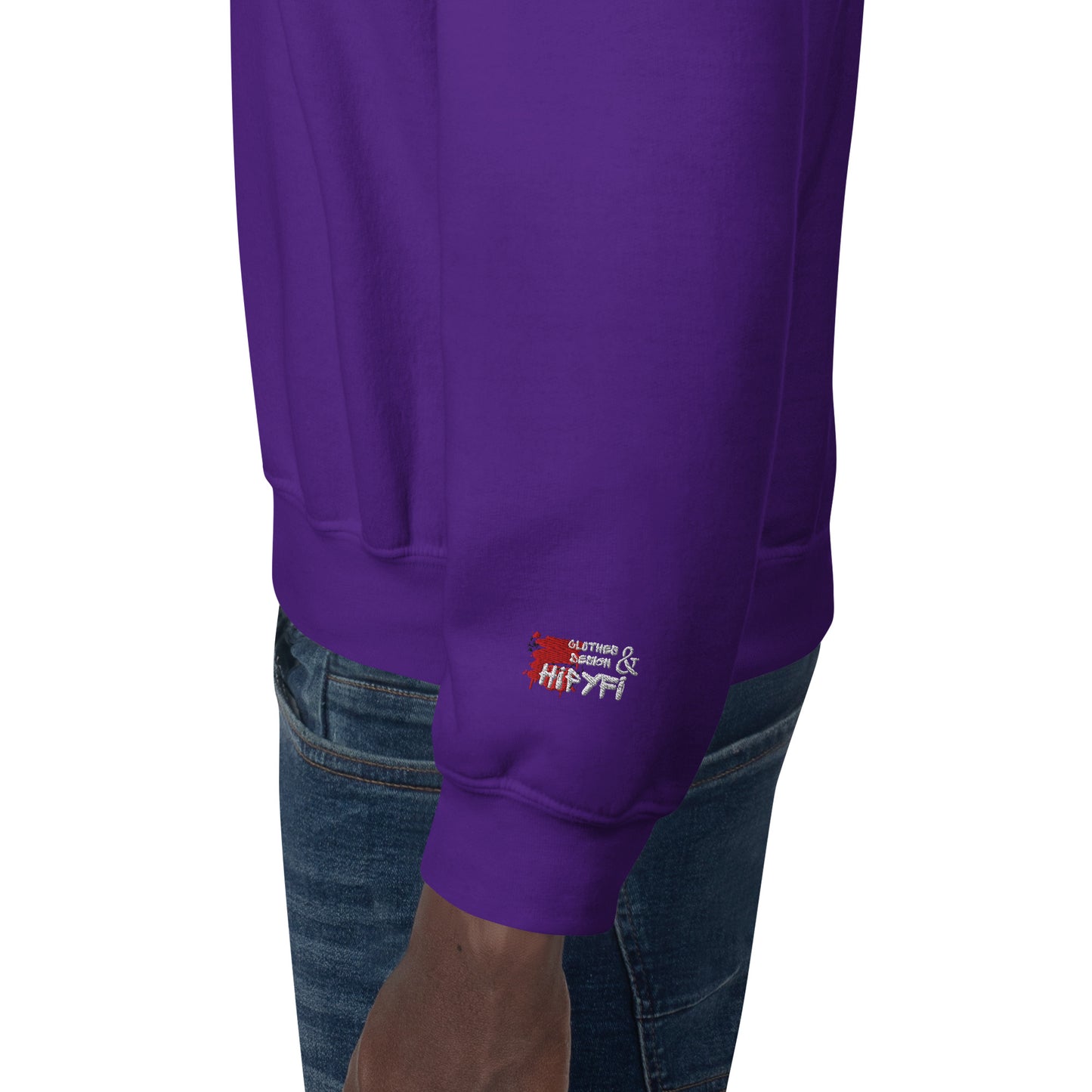 Unisex retro 80s pop culture crewneck sweatshirt with colorful graphic icons – Hipyfi Clothes & Design. purple-left