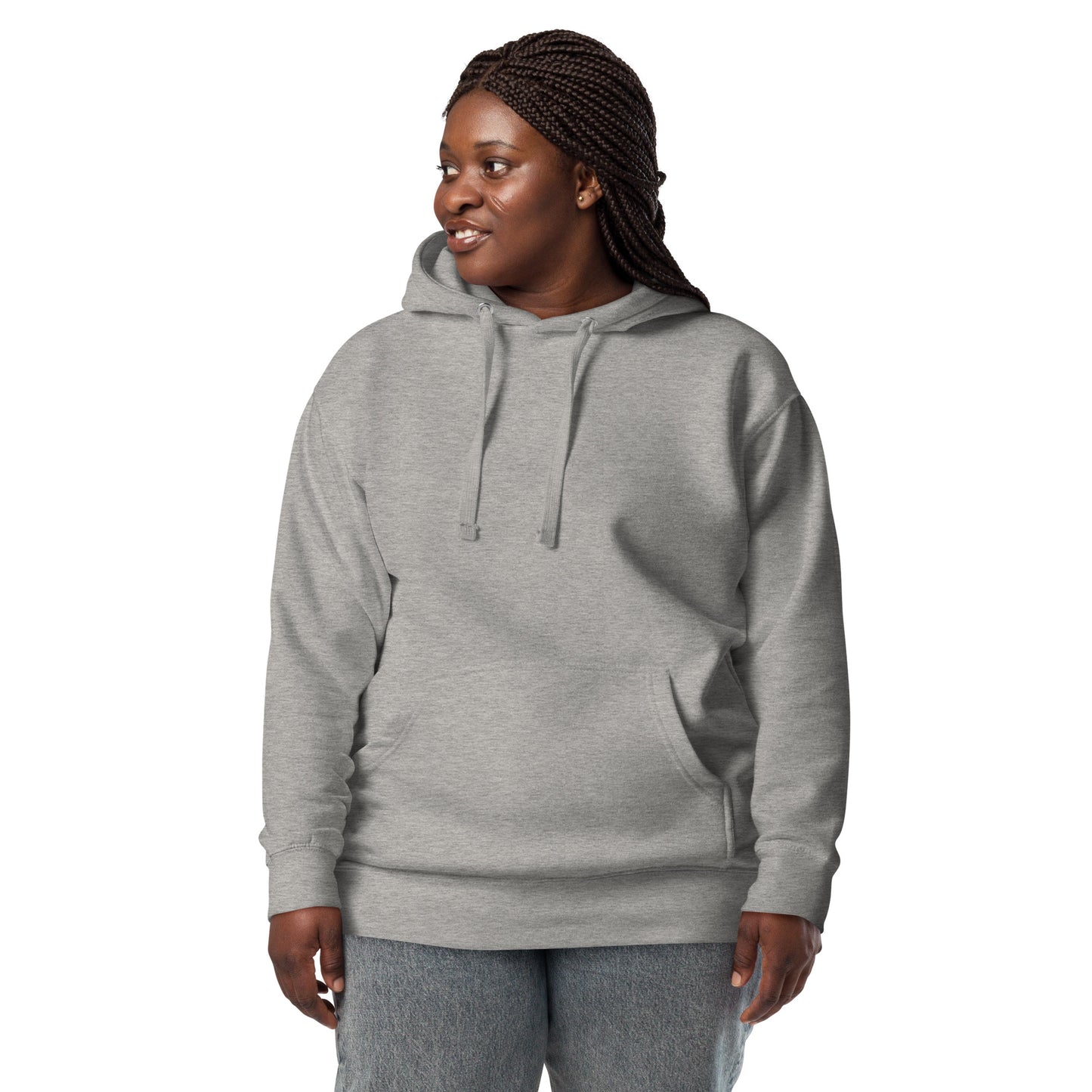 Unisex retro graphic hoodie with 80s abstract design and 'I'm not weird I'm awesome' slogan – Hipyfi Clothes & Design. carbon-grey-front