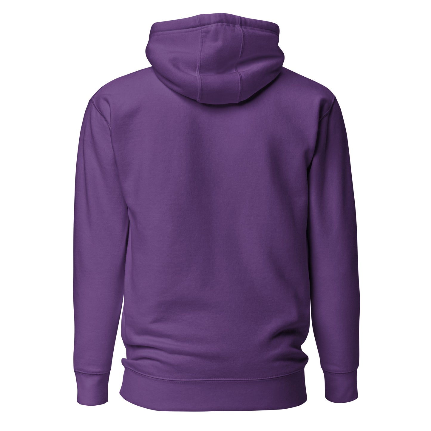 Vaporwave Sunset Unisex Hoodie with retro 80s synthwave design by Hipyfi Clothes & Design. purple-back