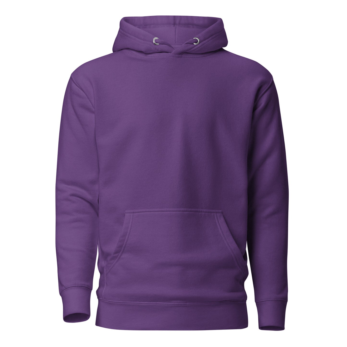 Unisex 80s graphic hoodie with retro slogan – Made in the 80s Vibes by Hipyfi Clothes & Design. purple-front