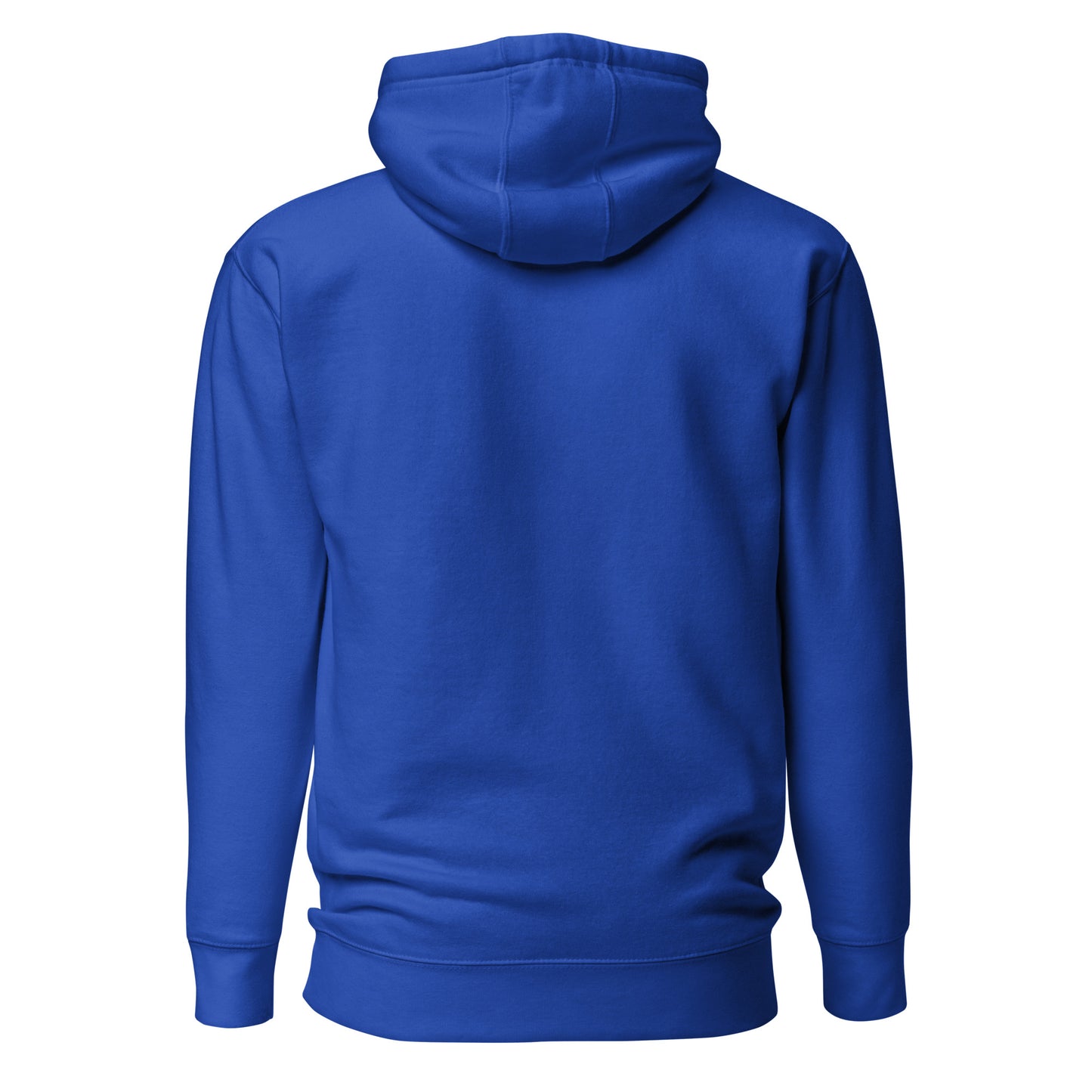 Vaporwave Sunset Unisex Hoodie with retro 80s synthwave design by Hipyfi Clothes & Design. team-royal-back