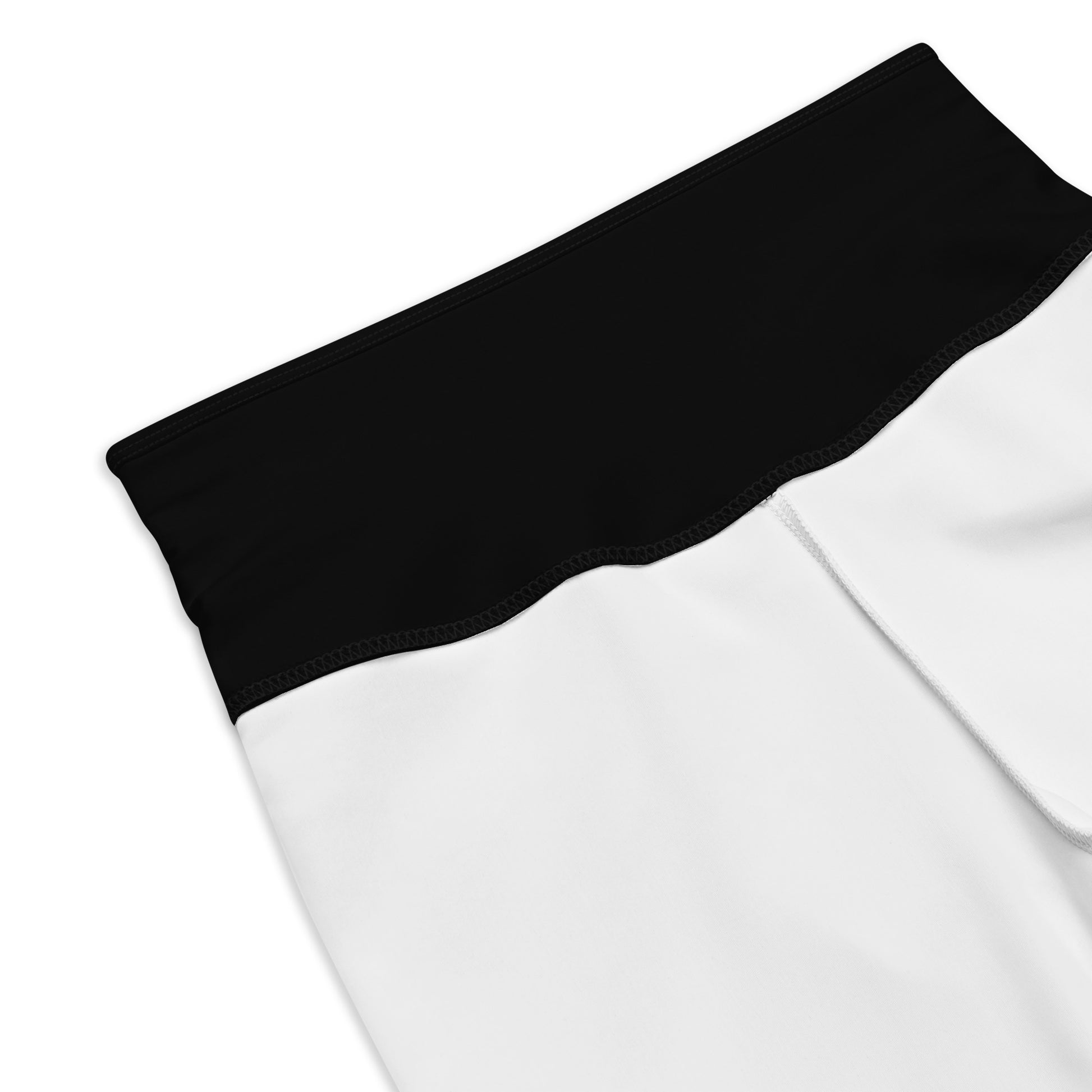 Women's Chromatic Dreams biker shorts with abstract colorful design, high-waisted butt-lifting fit, hidden pocket, made for workouts or streetwear by HipYfi. product-details-2