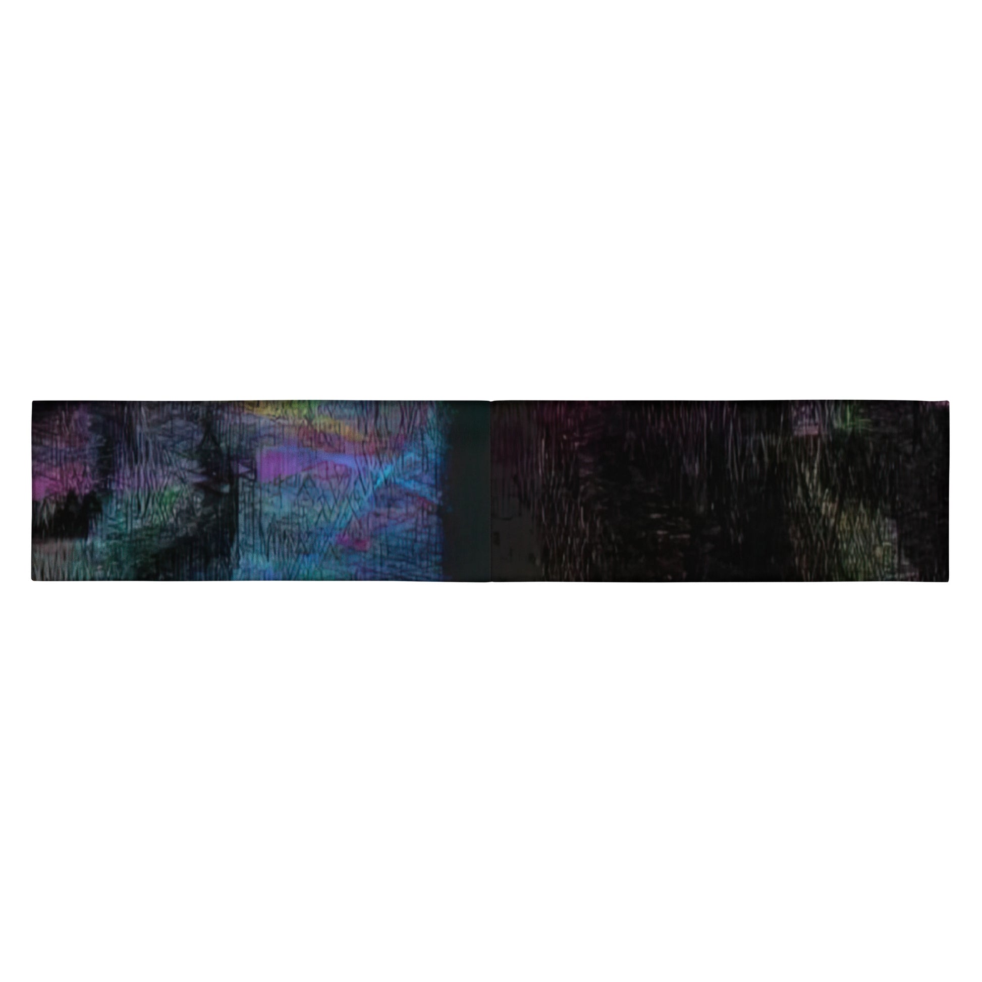 Hipyfi Chromatic Dreams Abstract Art Headband – Bold Colorful Unisex Hair Accessory with UPF 50+ & Eco-Friendly Design back