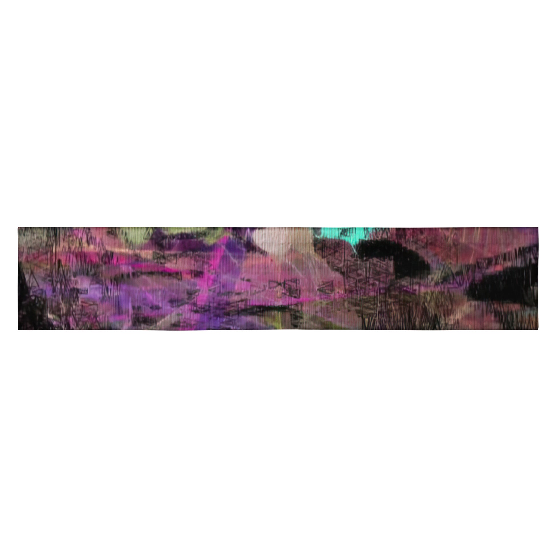 Hipyfi Chromatic Dreams Abstract Art Headband – Bold Colorful Unisex Hair Accessory with UPF 50+ & Eco-Friendly Design front