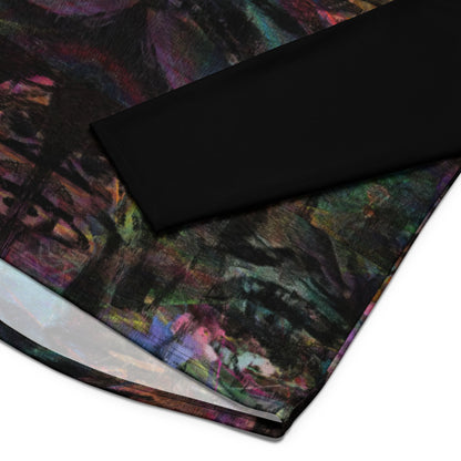 Unisex Chromatic Dreams Eco-Friendly Hockey Jersey with vibrant abstract art print, made from recycled polyester by Hipyfi Clothes & Design. product-details-3