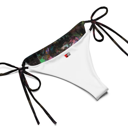 Vibrant abstract recycled bikini, UPF 50+, and eco-friendly materials. Hipyfi Chromatic Dreams sustainable swimwear for women. product-details-2
