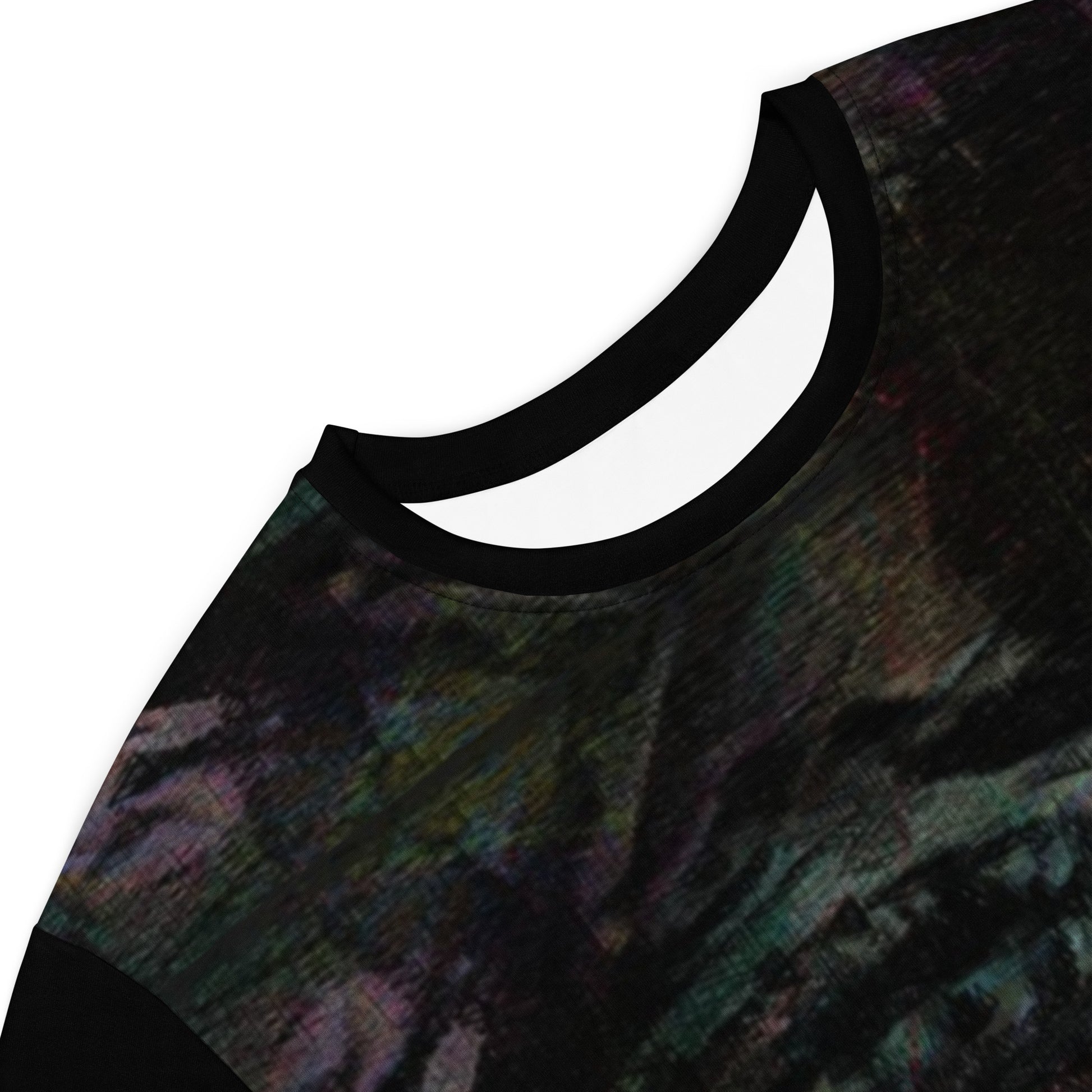 Hipyfi Chromatic Dreams T-Shirt Dress’s abstract graphic print, for the Bold & Conscious Woman. product-details