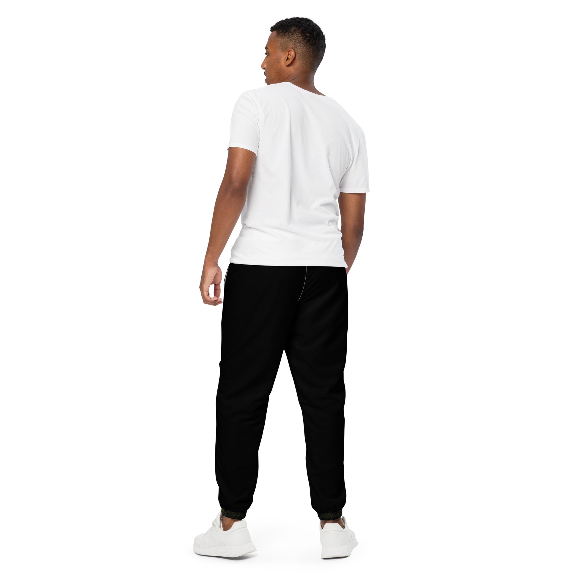 Colorful abstract art unisex track pants – Chromatic Dreams by Hipyfi Clothes & Design Back-5