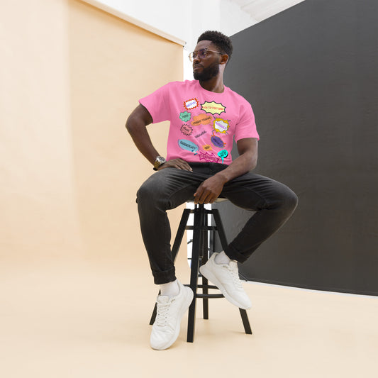 80s Comic Style Unisex T-Shirt with Retro Pop Art Graphic – Hipyfi Clothes & Design. azalea-front