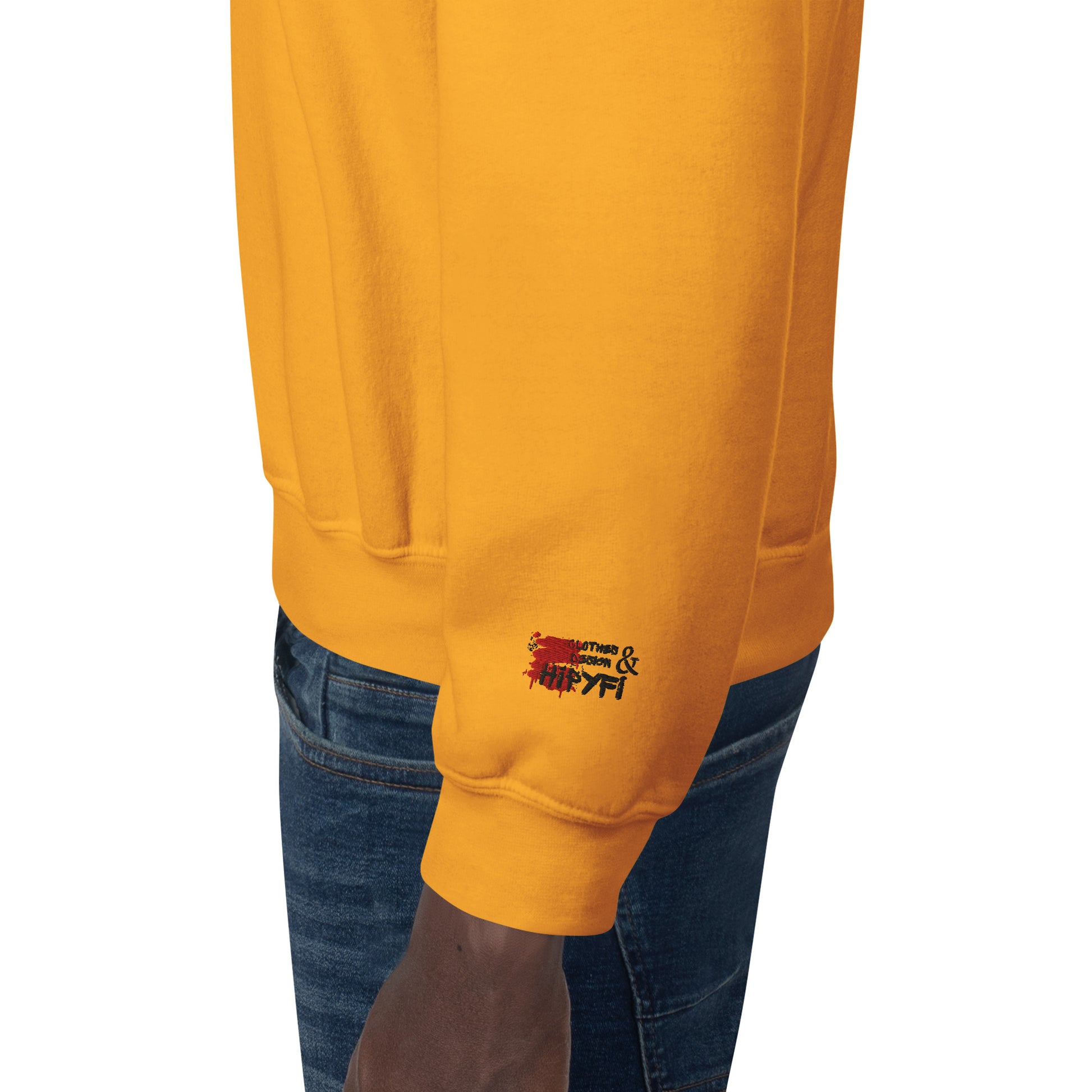 Unisex retro 80s pop culture crewneck sweatshirt with colorful graphic icons – Hipyfi Clothes & Design. gold-left