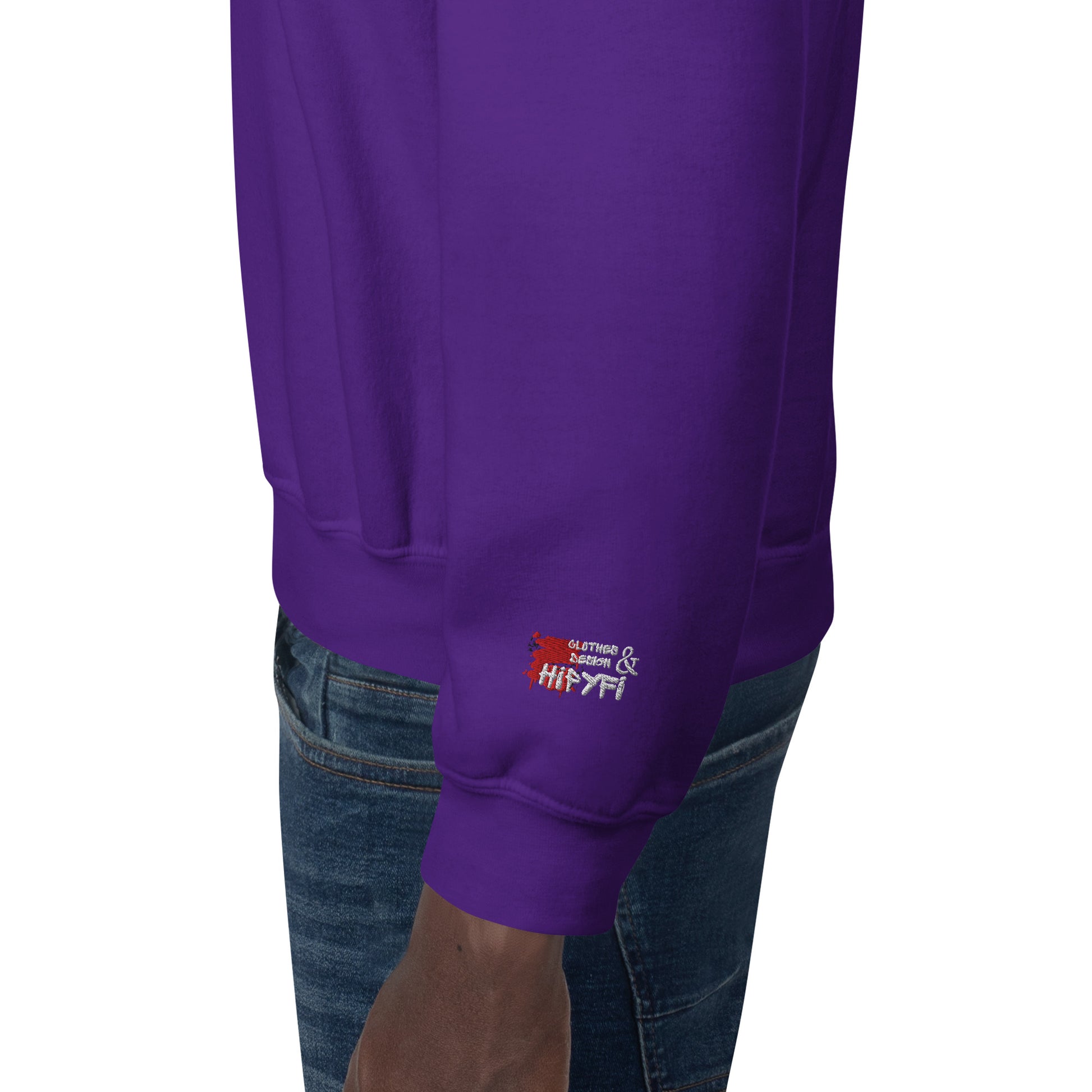Unisex retro 80s pop culture crewneck sweatshirt with colorful graphic icons – Hipyfi Clothes & Design. purple-left