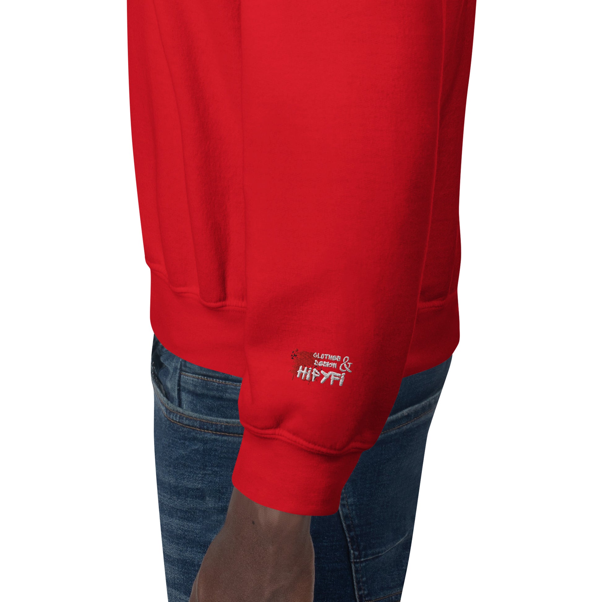 Unisex retro 80s pop culture crewneck sweatshirt with colorful graphic icons – Hipyfi Clothes & Design. red-left