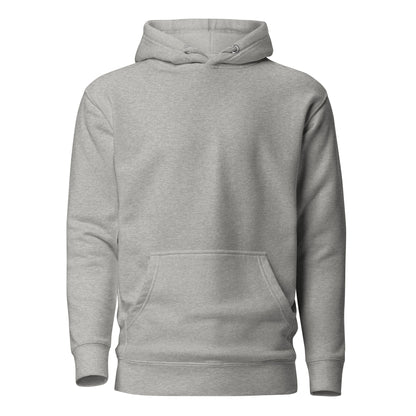 Retro graphic unisex hoodie with 70s 80s 90s boombox design by Hipyfi – vintage streetwear style. carbon-grey-front