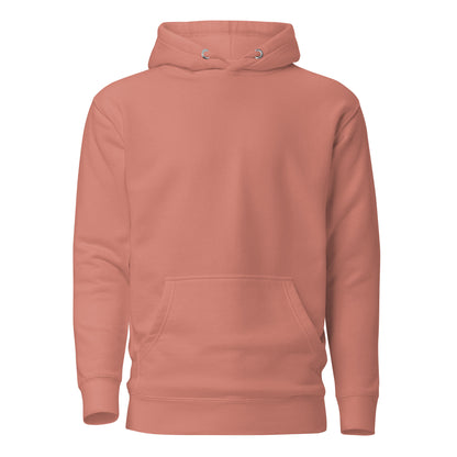 Hipyfi 80s Neon Graphic Hoodie – Unisex Retro Design with Vibrant 80s Pop Culture Graphic. dusty-rose-front