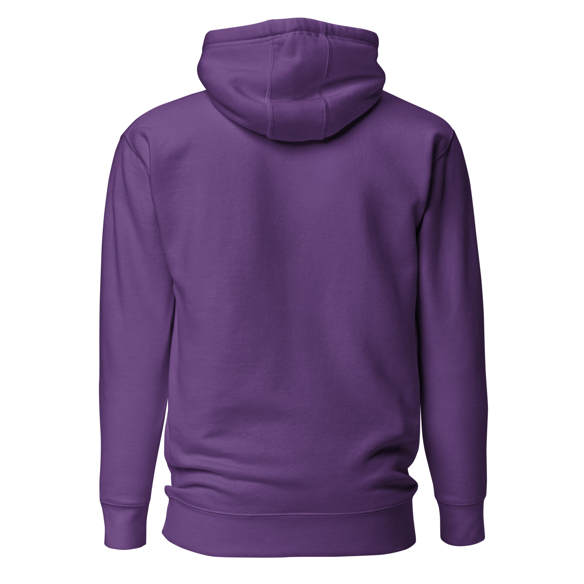 Vaporwave Sunset Unisex Hoodie with retro 80s synthwave design by Hipyfi Clothes & Design. purple-back